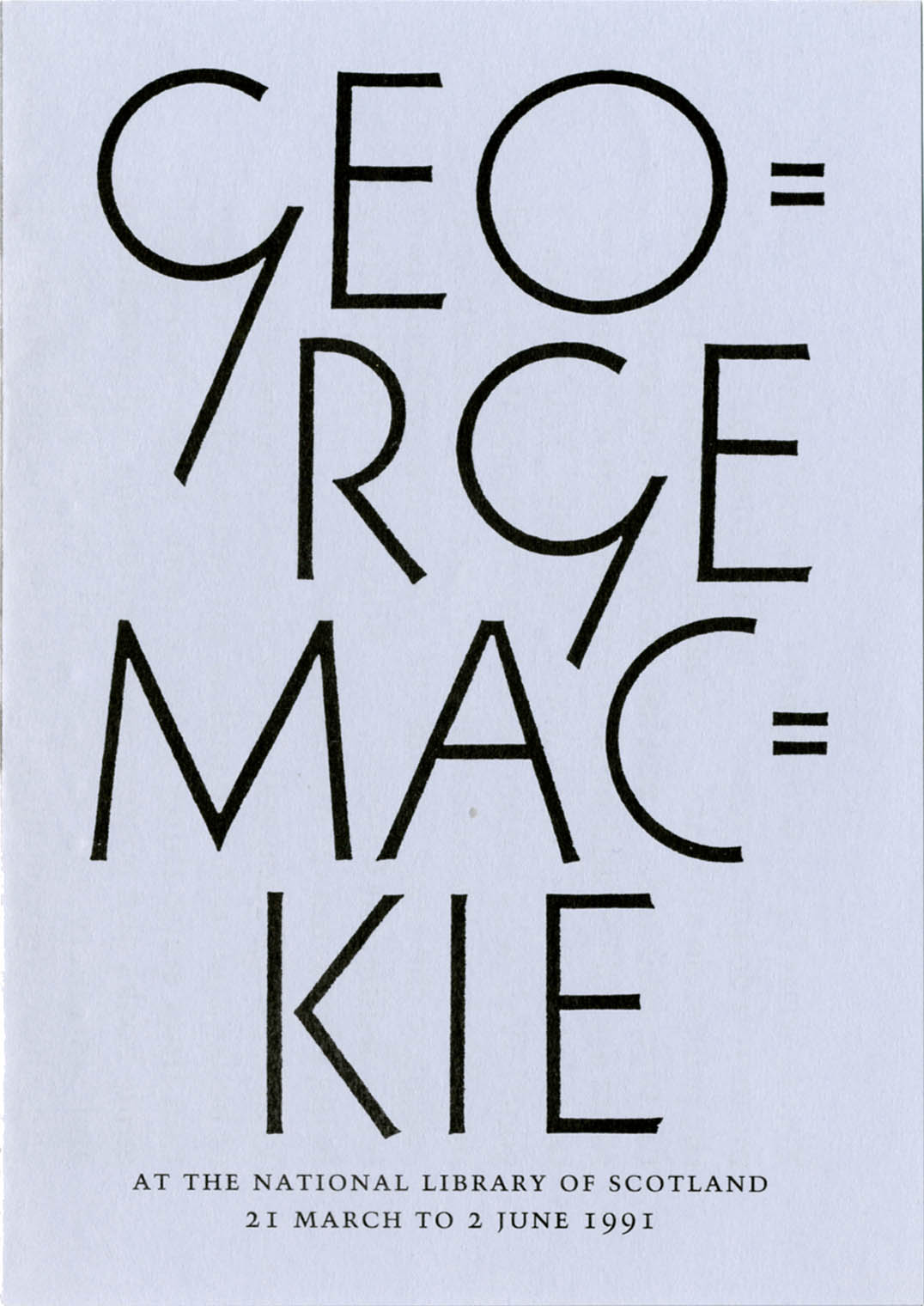 On George Mackie and his work