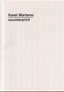 Karel Martens: counterprint