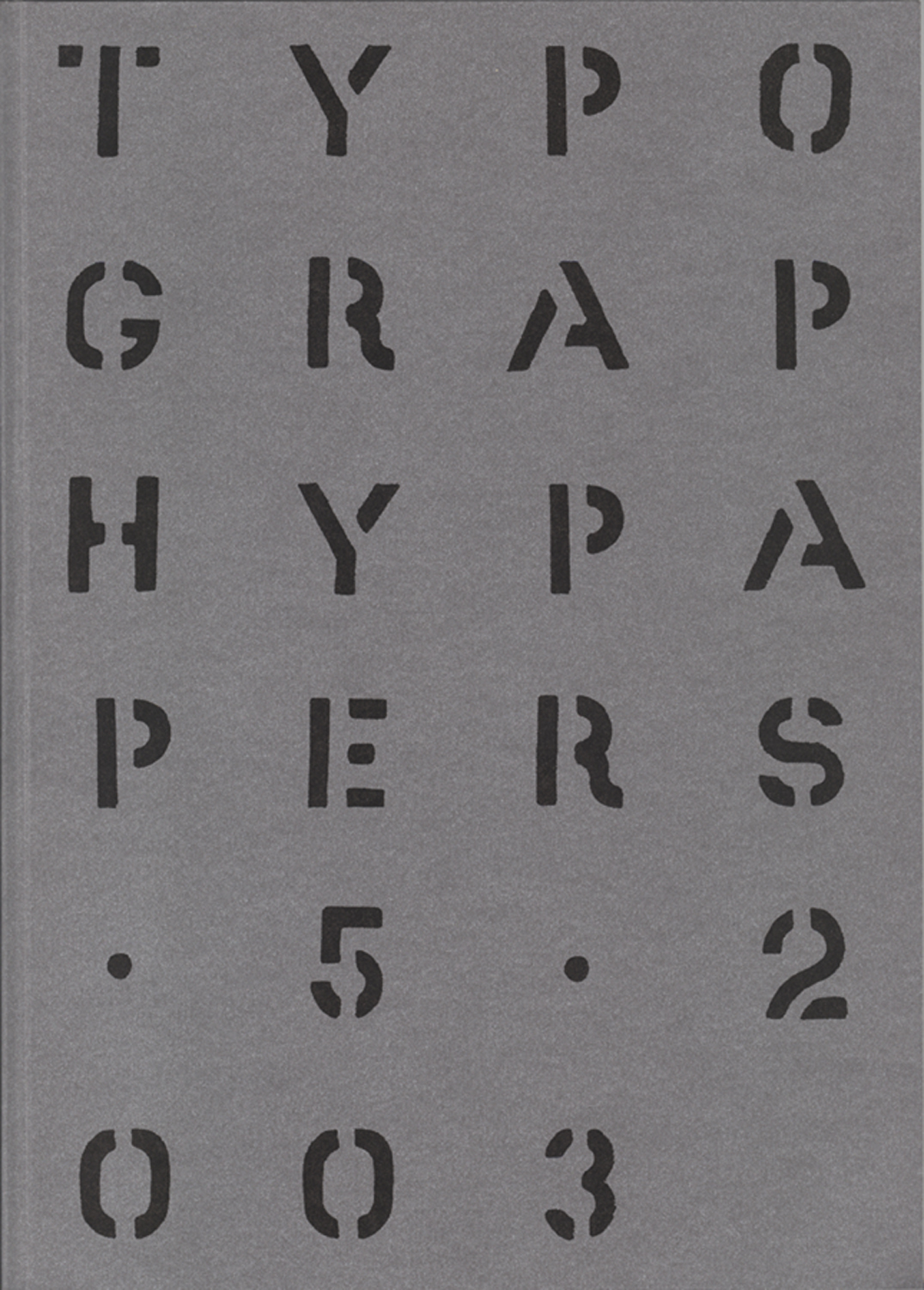 Publishing ‘Typography papers’