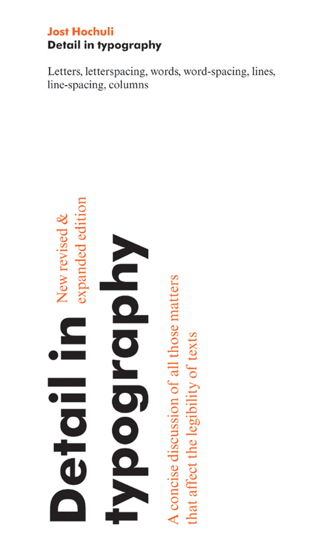 ‘Detail in typography’ out of print