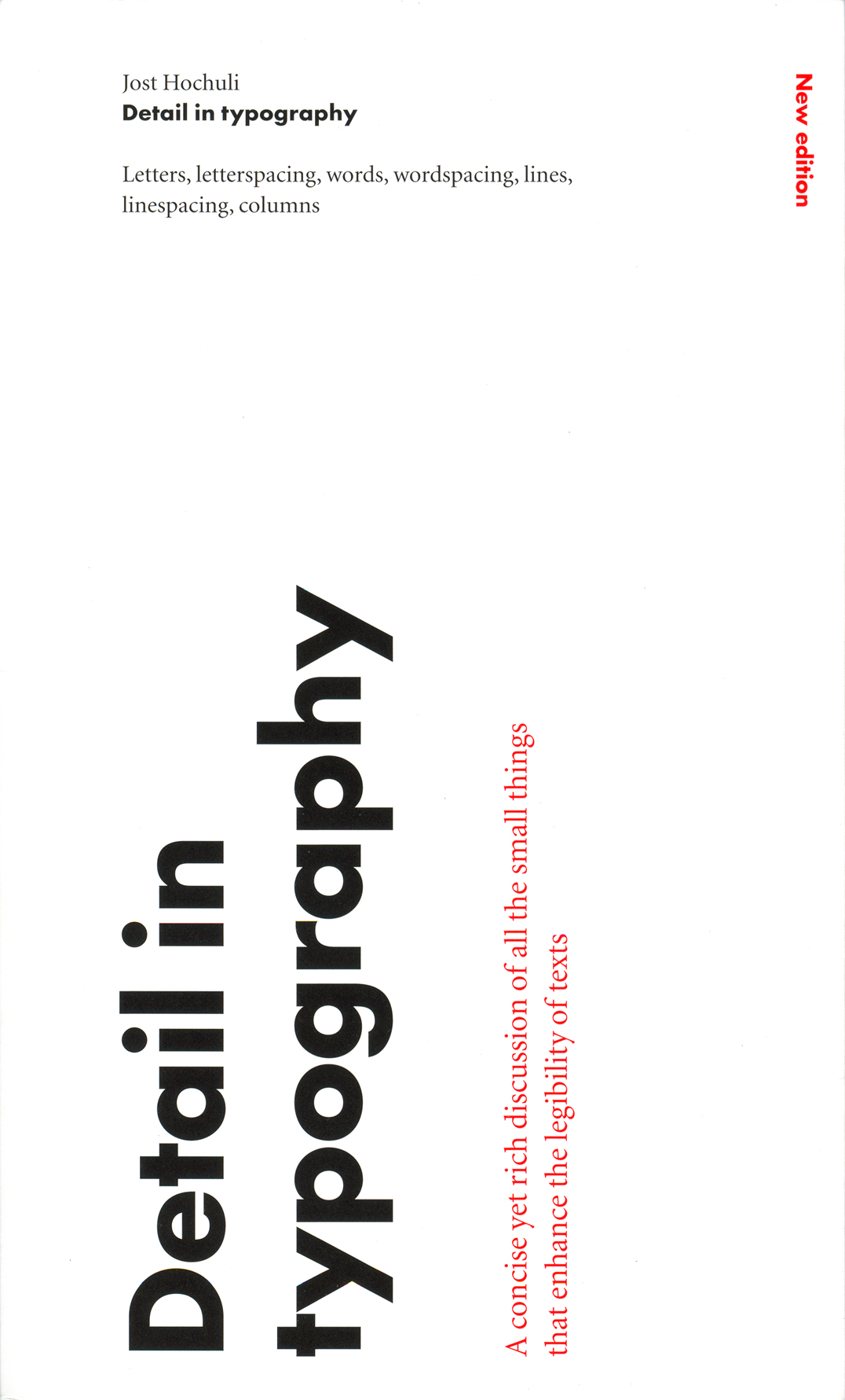 ‘Detail in typography’ available again