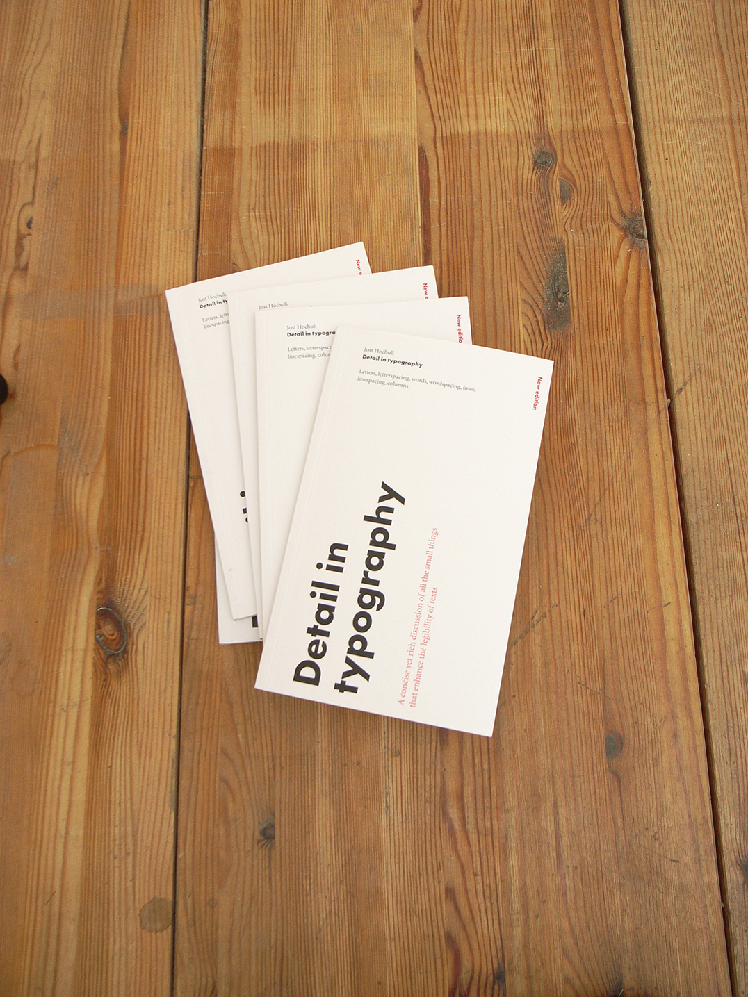 ‘Detail in typography’ arrived